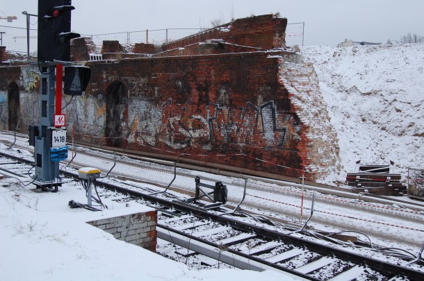 Überbleibsel des alten Ostkreuzes